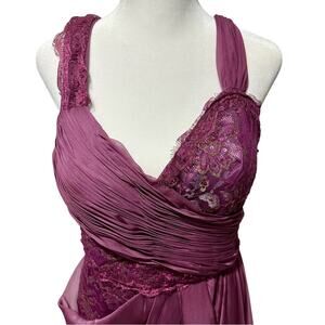 Coli Couture Formal Evening Gown, Dark Mauve, 12